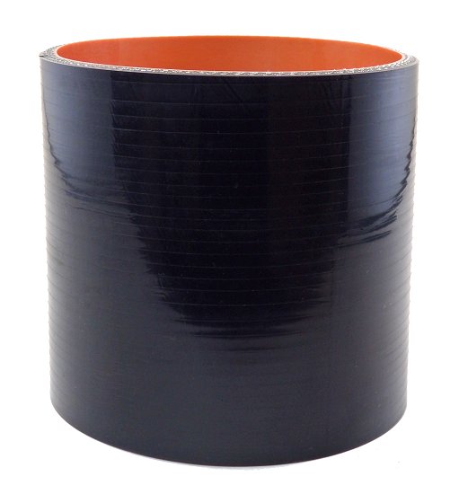 4" ID X 4" Long - Gloss Black