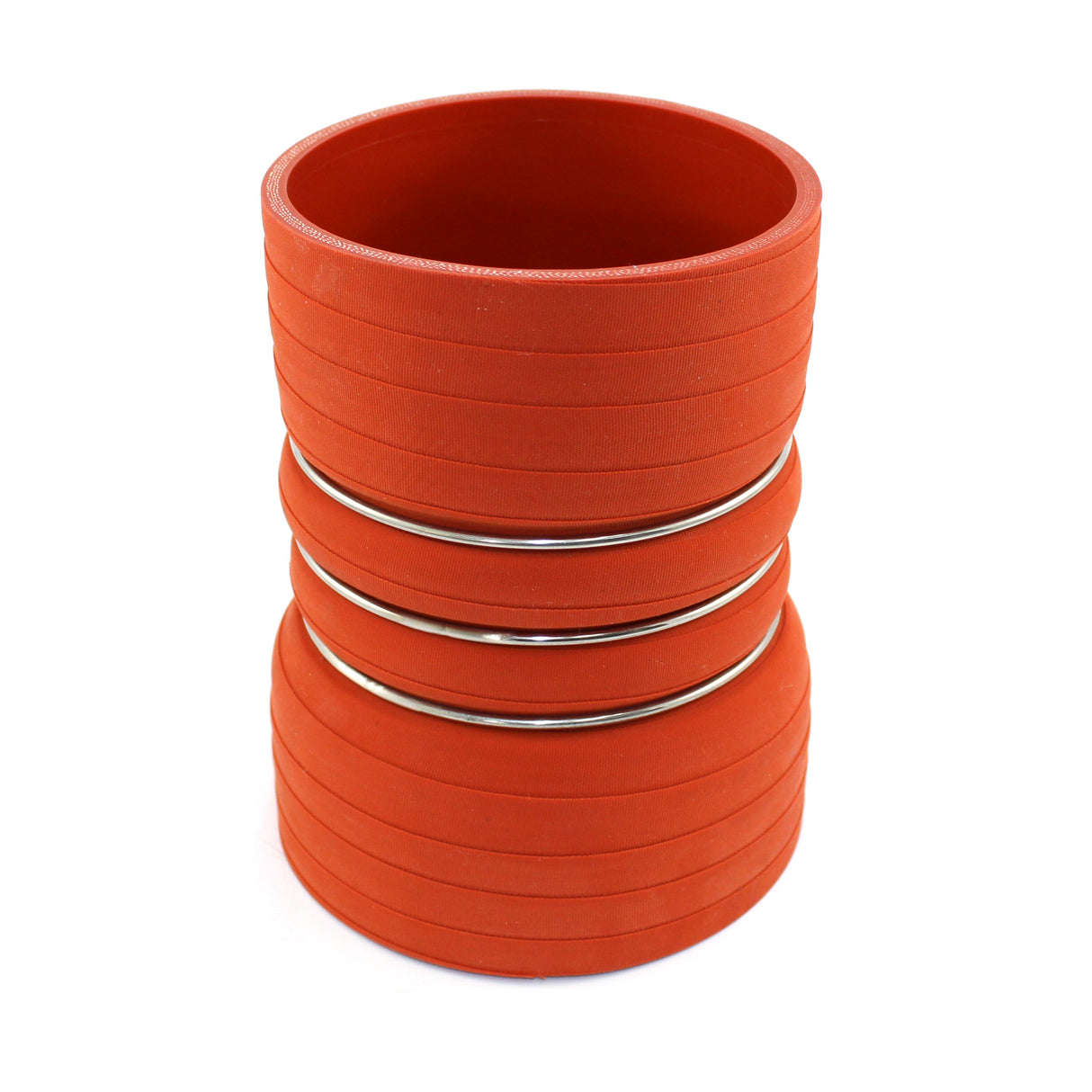 4.5" ID to 4" ID X 6" Long - Matte Red Aramid - 500 degrees