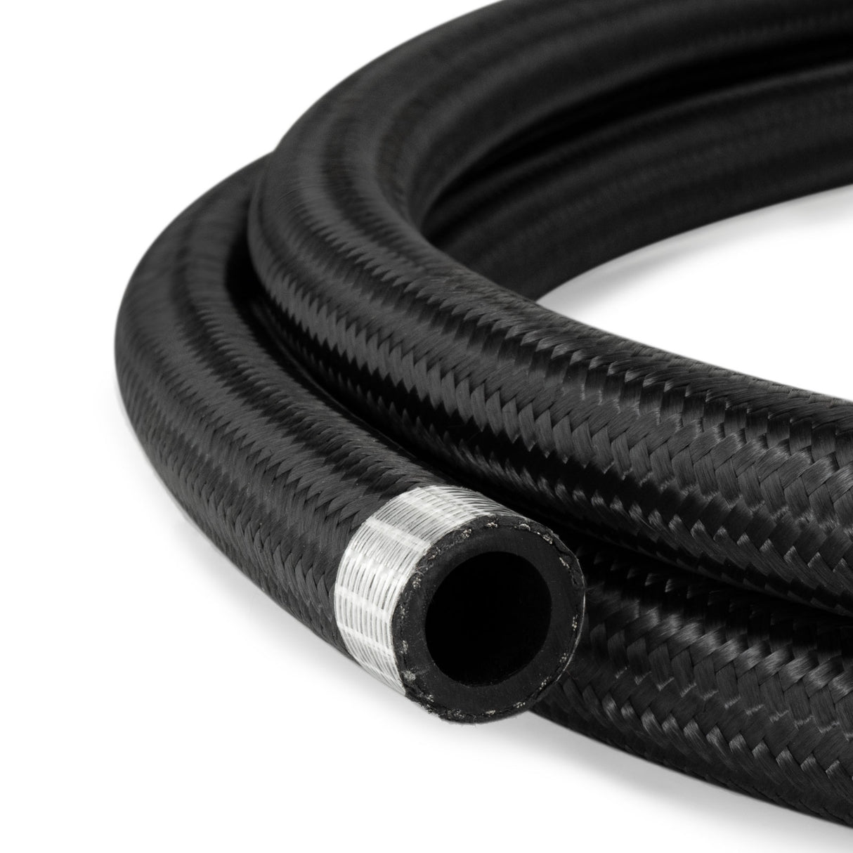 AN10 Rubber Nylon Braided Hose