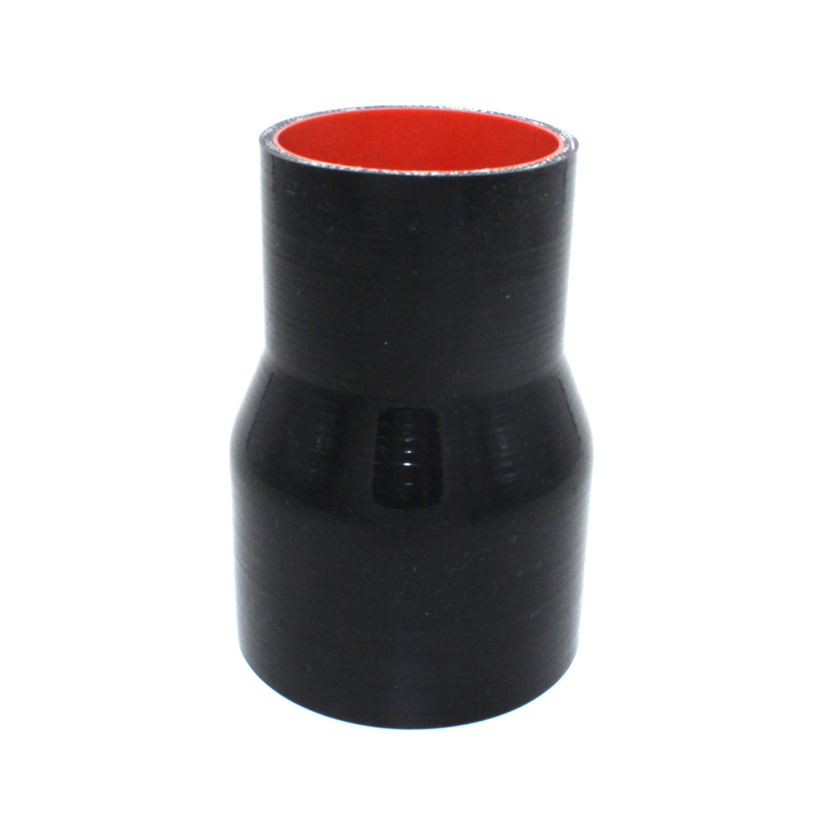 4" ID to 3" ID X 6" Long - Gloss Black