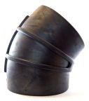 Rubber Elbow 10" ID X 45 Degree .37" wall