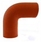 Silicone Elbow 3" ID X 90 Degree - Matte Red - Aramid 500 Degrees