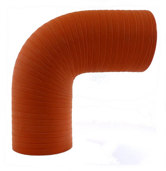 3" ID - Matte Red - Aramid 500 Degrees
