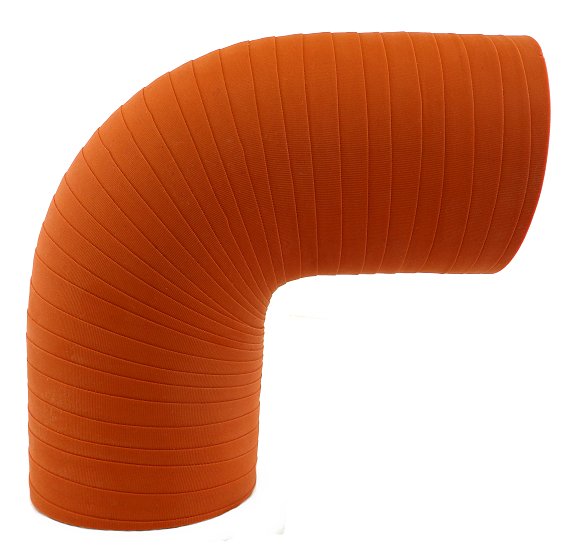 3.5" ID - Matte Red - Aramid 500 Degrees