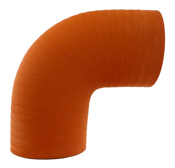 4" ID - Matte Red - Aramid 500 Degrees