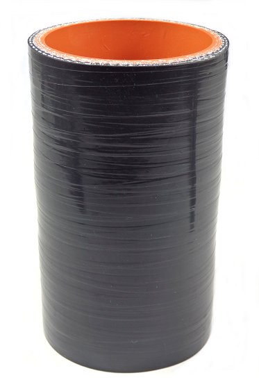 2" ID X 4" Long - Gloss Black