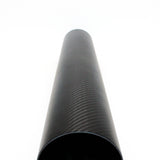 4" OD x 24" Long Carbon Fiber Intake Tube - Matte