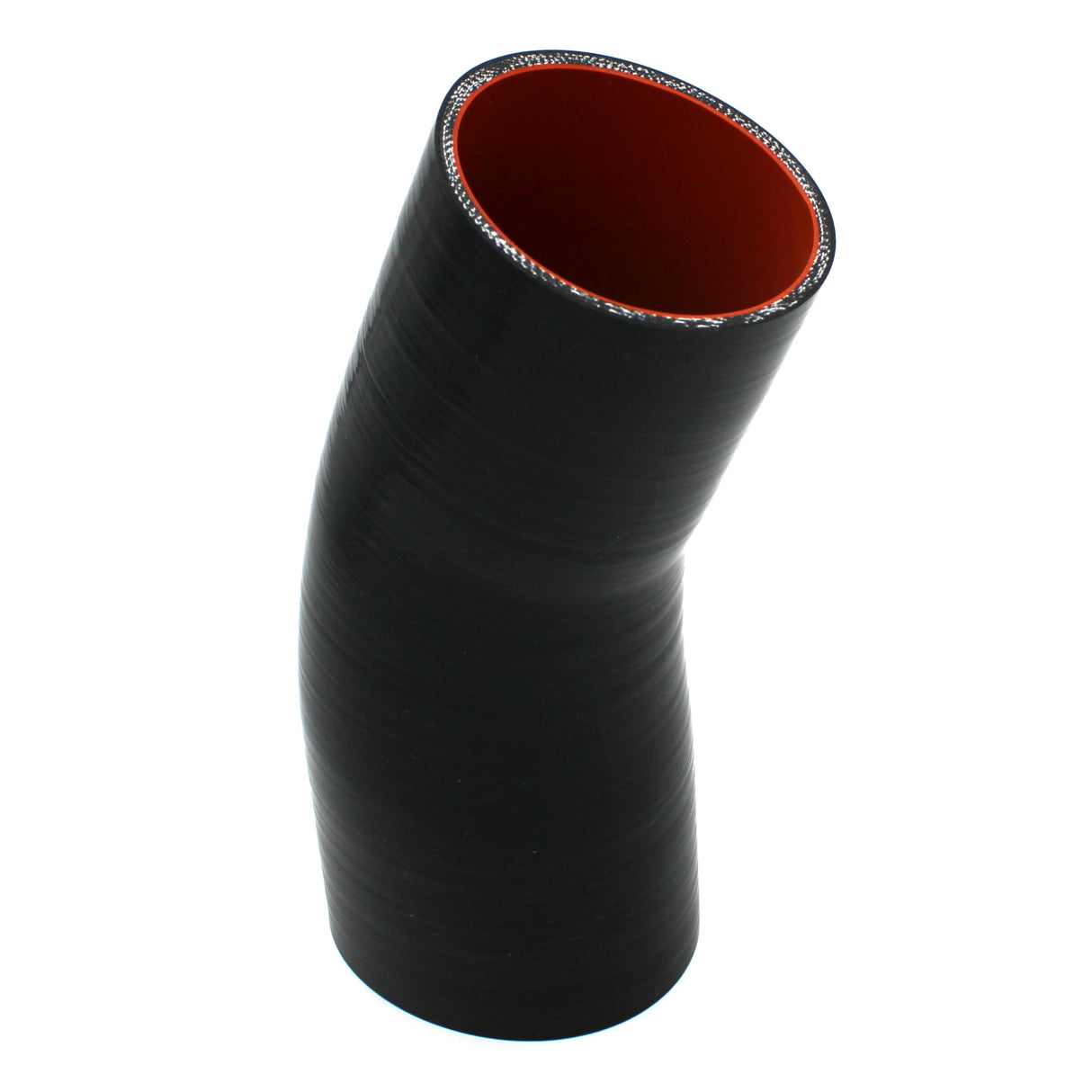 4.25'' ID to 3.63" ID Reducing  22 Degree Silicone Elbow