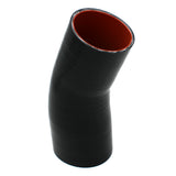4.25'' ID to 3.63" ID Reducing  22 Degree Silicone Elbow