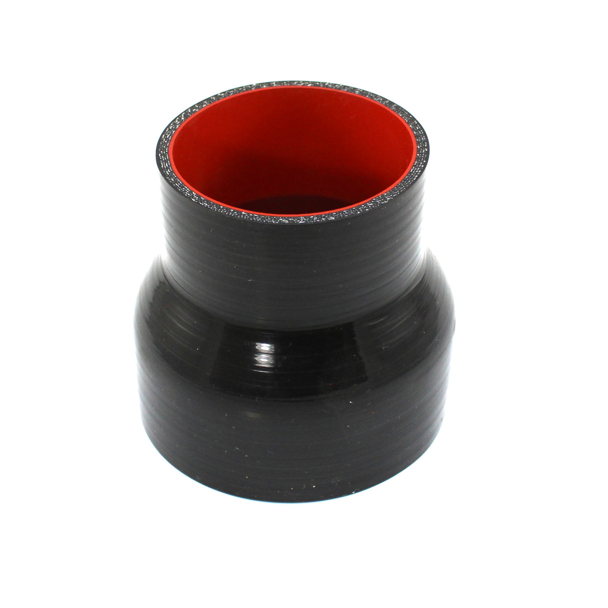 4" ID to 3" ID x 4" Long- Gloss Black