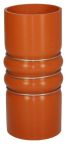 Charge Air Cooler Hose 2.5" ID X 6" Long w/Rings - Red 500F