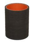 Silicone Sleeve 2" ID X 3" Long -3-ply Aramid - Matte Black