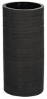 Silicone Sleeve 2.5" ID X 6" Long - Matte Black - Aramid