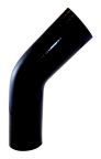 Silicone 45 Degree Elbow 2.25" ID - Gloss Black