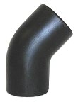 Rubber Elbow 2" ID X 45 Degree
