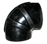 Rubber Elbow 5" ID X 90 Degree Short Radius