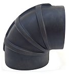 Rubber Elbow 6" ID X 90 Degree Short Radius