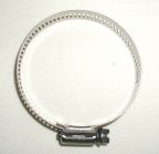 Stainless Worm-Gear Clamp for 2" ID Hoses