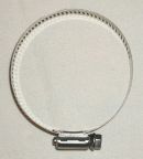 Stainless Worm-Gear Clamp for 2-1/4" ID Hoses