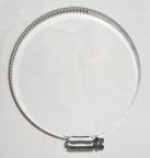Stainless Worm-Gear Clamp for 3" ID Hoses