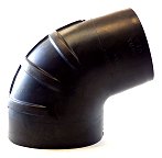 Rubber Reducing Elbow 68 Degree 7" ID to 6" ID