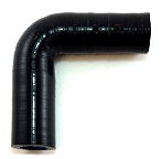 Silicone Elbow .5" ID X 90 Degree Flourosilicone Lined