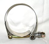 T-Bolt Clamp for 2" ID Intake Hoses  (.188 - .22 wall)