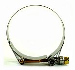 T-Bolt Clamp for 2.75" ID Intake Hoses (.188" - .22" wall)