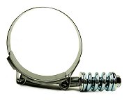 Heavy Spring-Loaded T-Bolt Clamp for 2.5" ID Silicone Hoses