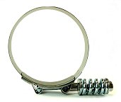 Heavy Spring-Loaded T-Bolt Clamp for 3.5" ID (5-ply) and 3.63" ID (4-ply) Silicone Hoses