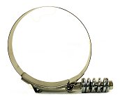 Heavy Spring-Loaded T-Bolt Clamp for 4" ID Silicone Hoses