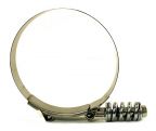 Heavy Spring-Loaded T-Bolt Clamp for 4" ID Silicone Hoses
