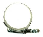 Spring-Loaded T-Bolt Clamp for 2.5" ID Silicone Hoses (5-ply)