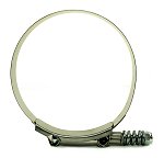 Spring-Loaded T-Bolt Clamp for 3-3/4" ID Silicone Hoses (5-ply)