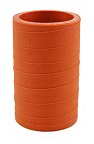 Silicone Sleeve 1.5" ID X 3" Long - Matte Red 500 Degree