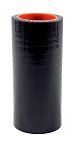 Silicone Sleeve 1" ID X 3" Long - Gloss Black