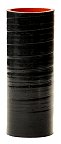Silicone Sleeve 2" ID X 6" Long - Gloss Black