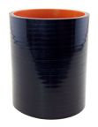 Silicone Sleeve 3" ID X 4" Long - Gloss Black