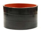 Silicone Sleeve 4.25" ID X 3" Long - Gloss Black