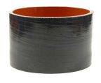 Silicone Sleeve 4.5" ID X 3" Long - Gloss Black