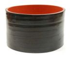Silicone Sleeve 5" ID X 3" Long - Gloss Black