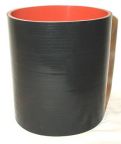 Silicone Sleeve 5" ID X 6" Long - Gloss Black