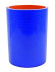 Silicone Sleeve 2.5" ID X 4" Long - Gloss Blue