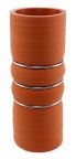 Charge Air Cooler Hose 2" ID X 6" Long - Matte Red -  Aramid 500 Degrees