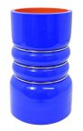 Reducing Charge Air Cooler Hose 3.5" ID to 3" ID X 6" Long - Gloss Blue
