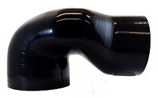 Silicone Cobra Head Elbow 5" ID