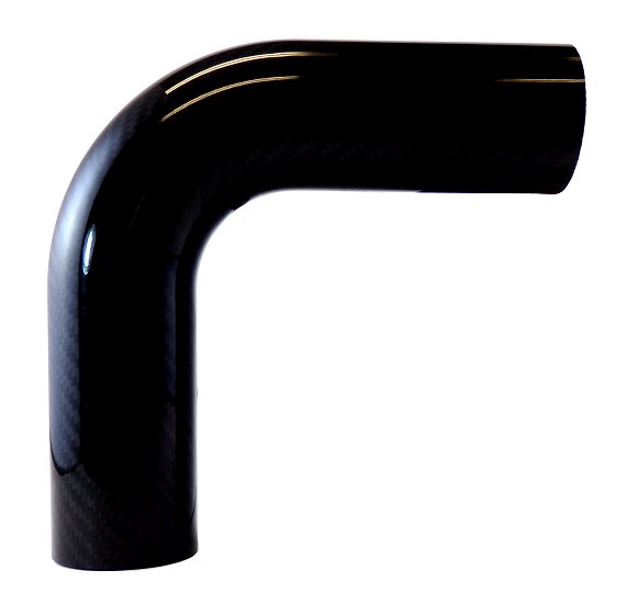Carbon Fiber Intake Elbow 2" OD X 90 Degree Intake Hoses