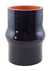 Silicone Hump Hose 2.25" ID X 4" Long - Gloss Black