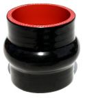 Silicone Hump Hose 2.75" ID X 3" Long - Gloss Black