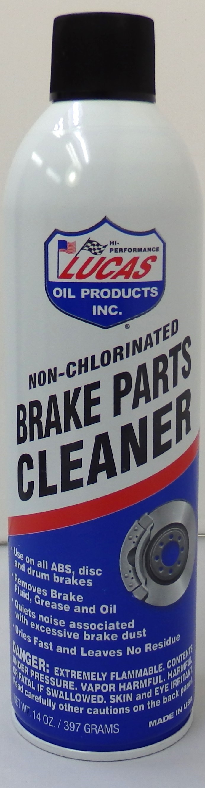 Lucas Oil Brake Parts Cleaner 14oz